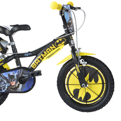 Bicicleta Infantil Batman 14 Pulgadas 4-6 Años