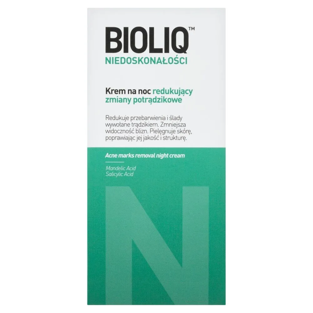 Bioliq Specialist Niedoskonałości Krem na noc redukujący zmiany potrądzikowe