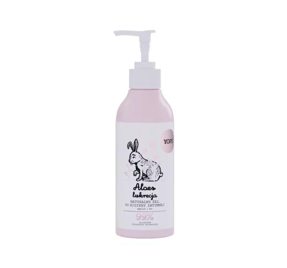 Yope Naturalny żel do higieny intymnej Aloes Lukrecja 300ml