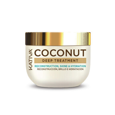 Kativa Coconut Reconstruction Deep Treatment -korjaava naamio erittäin vaurioituneille hiuksille 300 ml