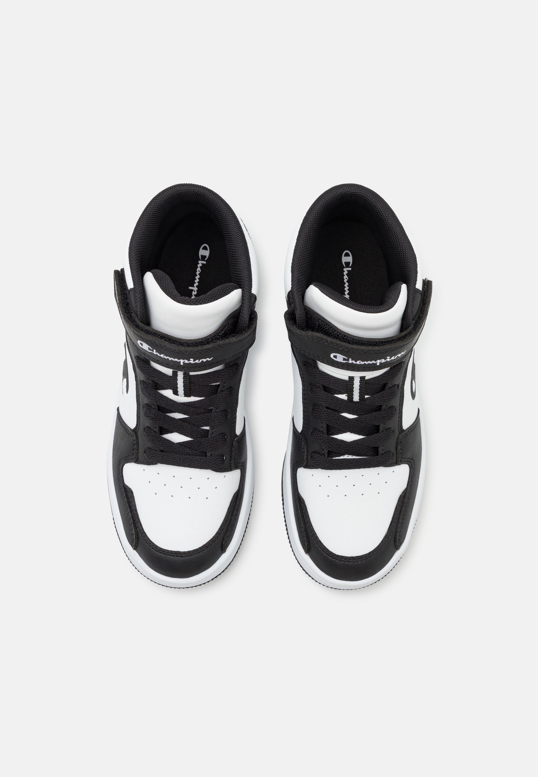Champion RD18 2.0 MID B GS UNISEX - Basketbalové topánky - biela/čierna