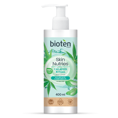 Bioten Nutries Aloe Seed and Hamp -vartalovoide 400 ml