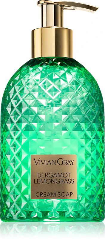 Vivian Gray Gemstone Bergamot & Citroengras Romige Zeep