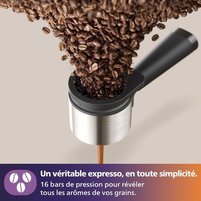 Expresso avec broyeur Philips Baristina BAR300/60 122,8 W Noir