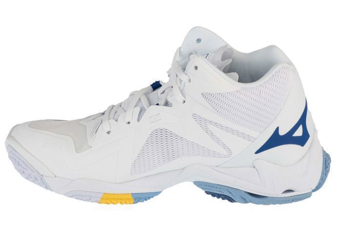 Unisex volleyball shoes - White - Mizuno Wave Lightning Z8 Mid