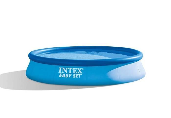 Kit Piscine hors sol autoportante INTEX - Easy Set™ - 396 x 84 cm - Ronde (Livrée avec une pompe et cartouche) - 28142NP