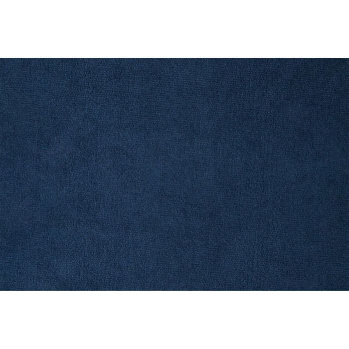 Sommier Tapissier Velours Bleu 140x200 H29cm Sommeil de plomb - Sommier en bois massif avec Pieds bois cones 15 cm