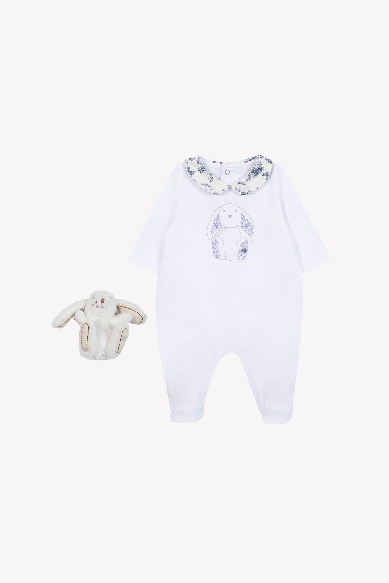 Tartine et Chocolat KITDOUDOU UNISEX - Jumpsuit - blanc