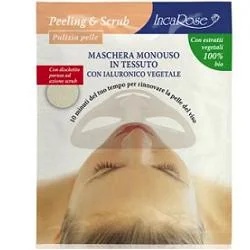 Masque facial peeling jetable Incarose (1 pièce)