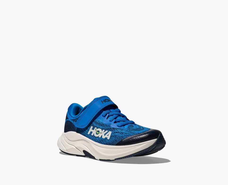 HOKA Rincon 4 Elektrisch Kobalt / Varsity Marineblauw