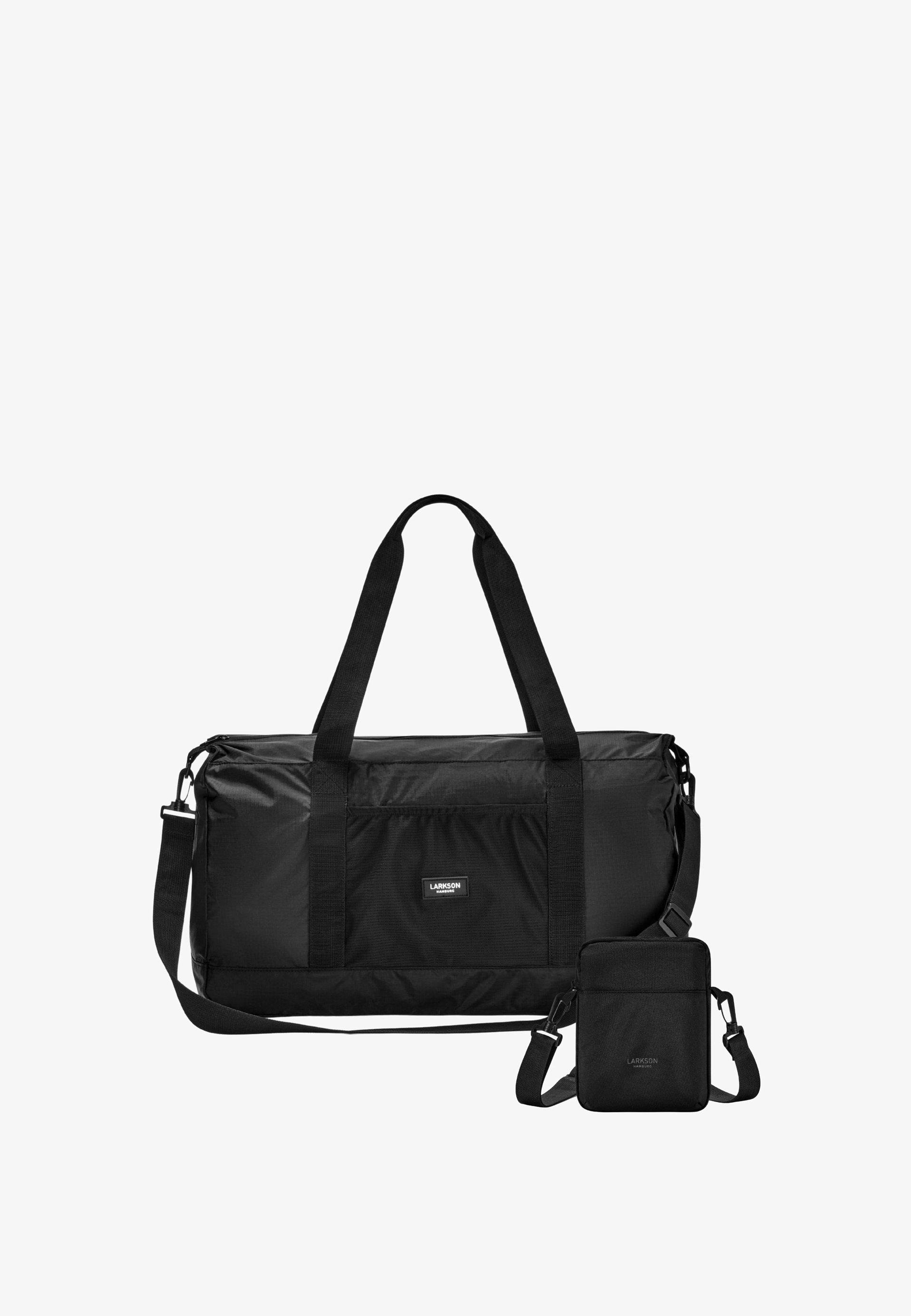 Larkson PACKABLE MAGNUS - Nädalavahetuse kott - must