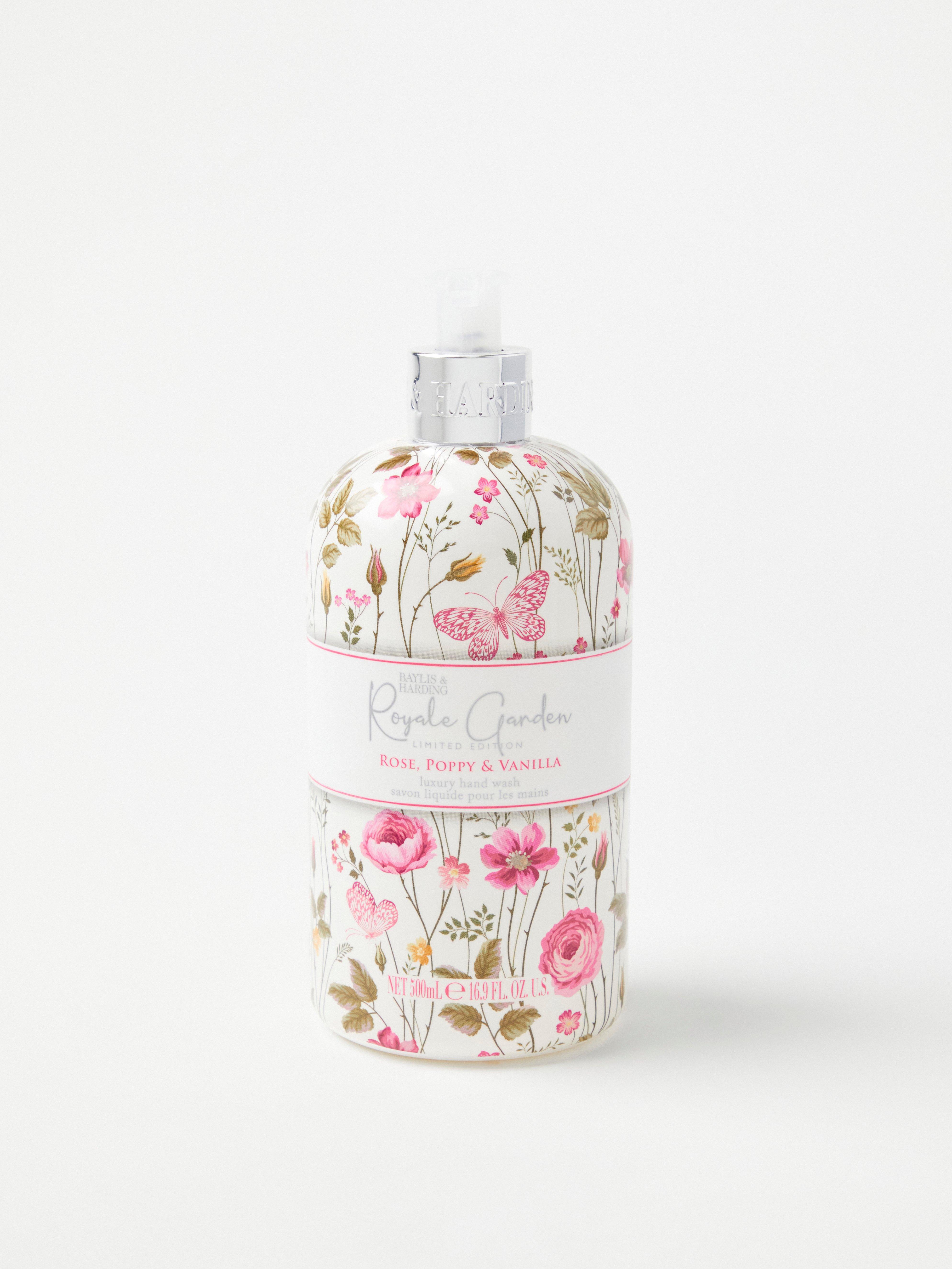 Baylis & Harding Royale Garden Rose, Poppilla & Vanilla Handseife (ohne Farbstoffe)