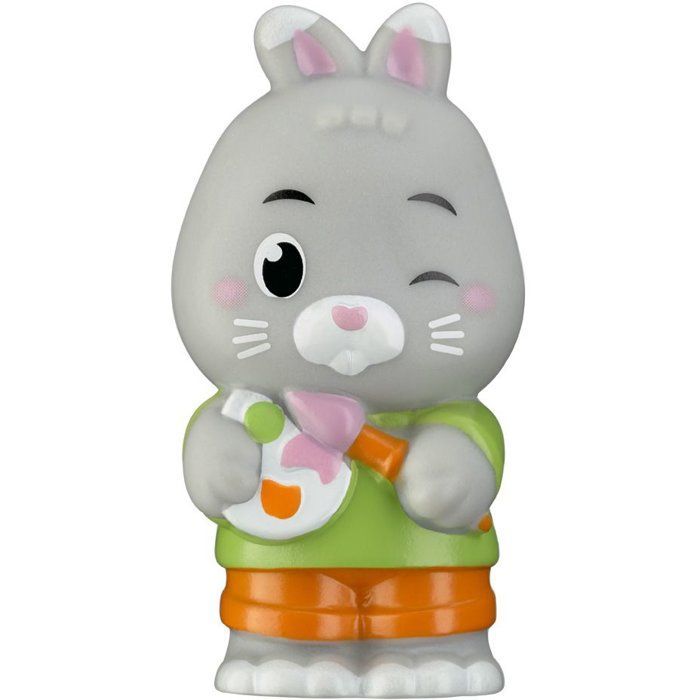 Conjunto de 4 personagens - SOPHIE A GIRAFA - Figuras Klorofil - Família Coelho