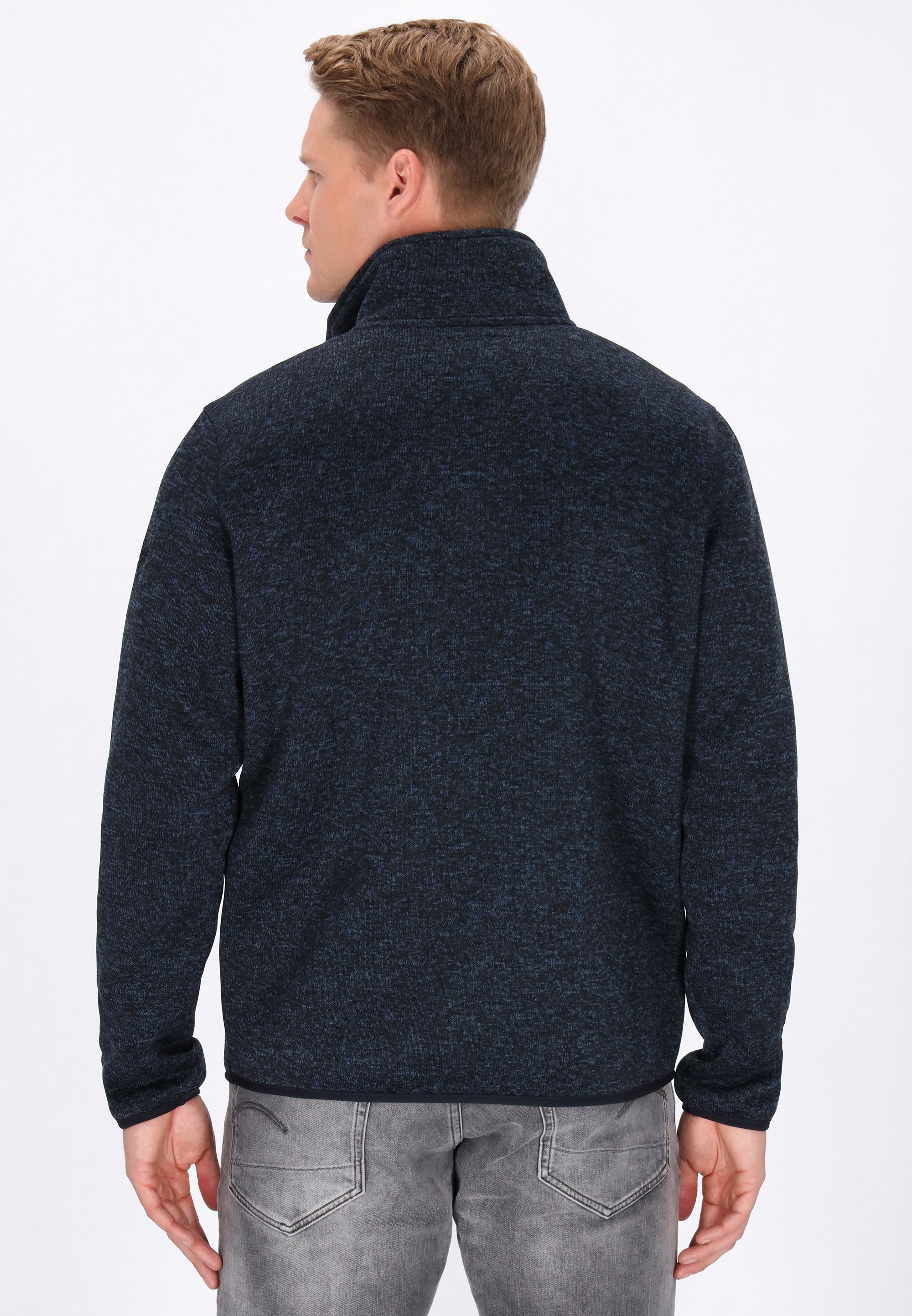 Schmuddelwedda Fleecová bunda - black