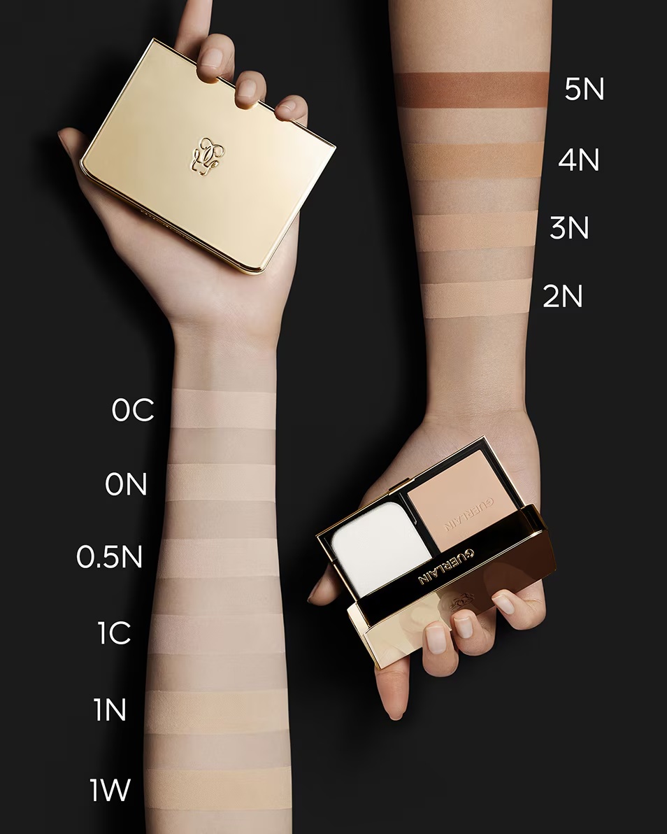 GUERLAIN PARURE GOLD SKIN CONTROL HIGH PERFECTION MATT COMPACTE PAGRINDAS