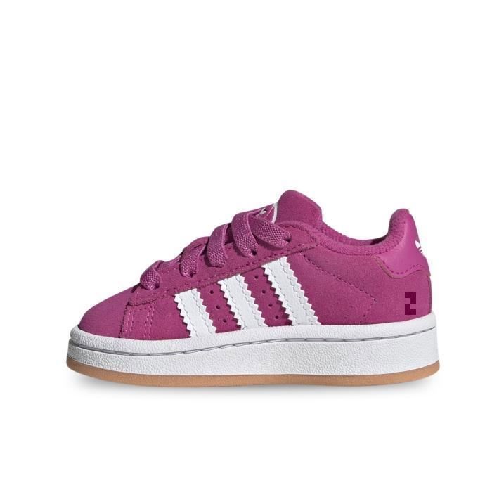 Zapatillas Adidas Campus 00S Cf El I para bebé y niño pequeño, color rosa JS3853