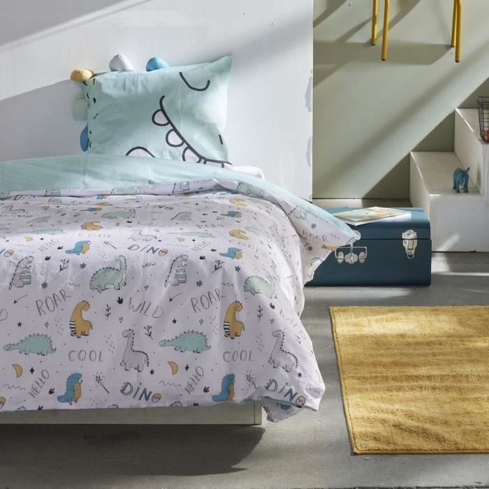 Parure de lit - TODAY - 140 x 200 cm - Coton 57 fils - FUNNY 3.6