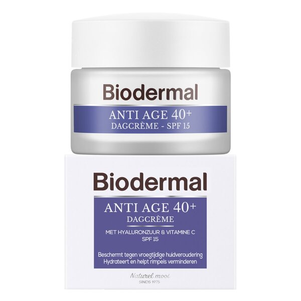 Crema giorno anti-età Biodermal 40+<br>50ml - Pelle matura