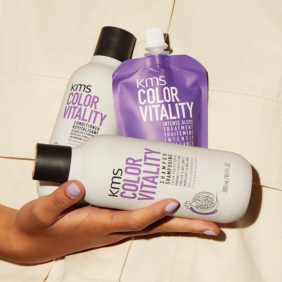 KMS plaukų priežiūros priemonė „Colorvitality“ intensyviai žvilganti priemonė – 100 ml