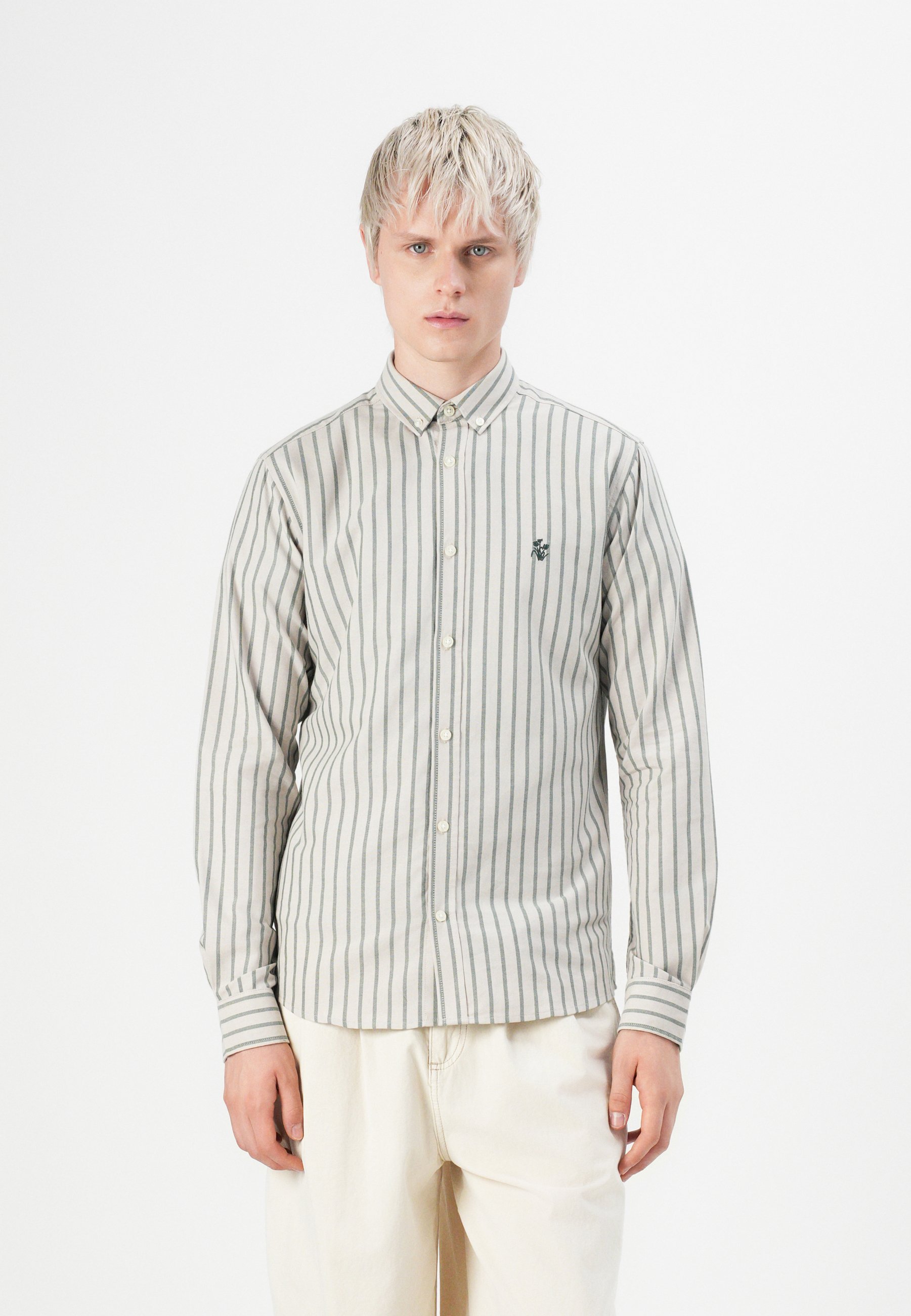Only & Sons ONSALVARO STRIPE - Shirt - Pine Grove