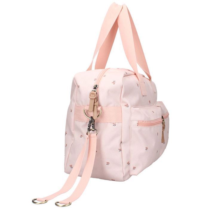 Bolso cambiador grande rosa | con cambiador | Kidzroom Care