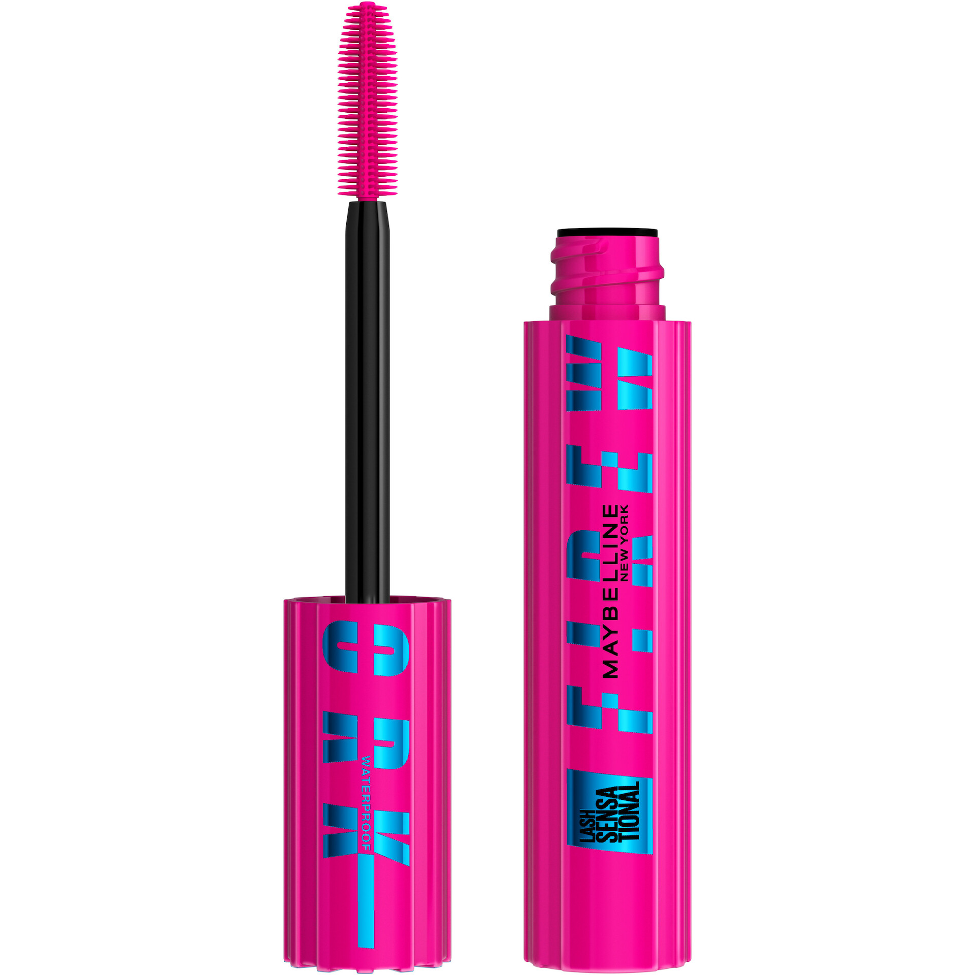 Rimel Lash Sensational Firework, foarte negru, rezistent la apă - Maybelline