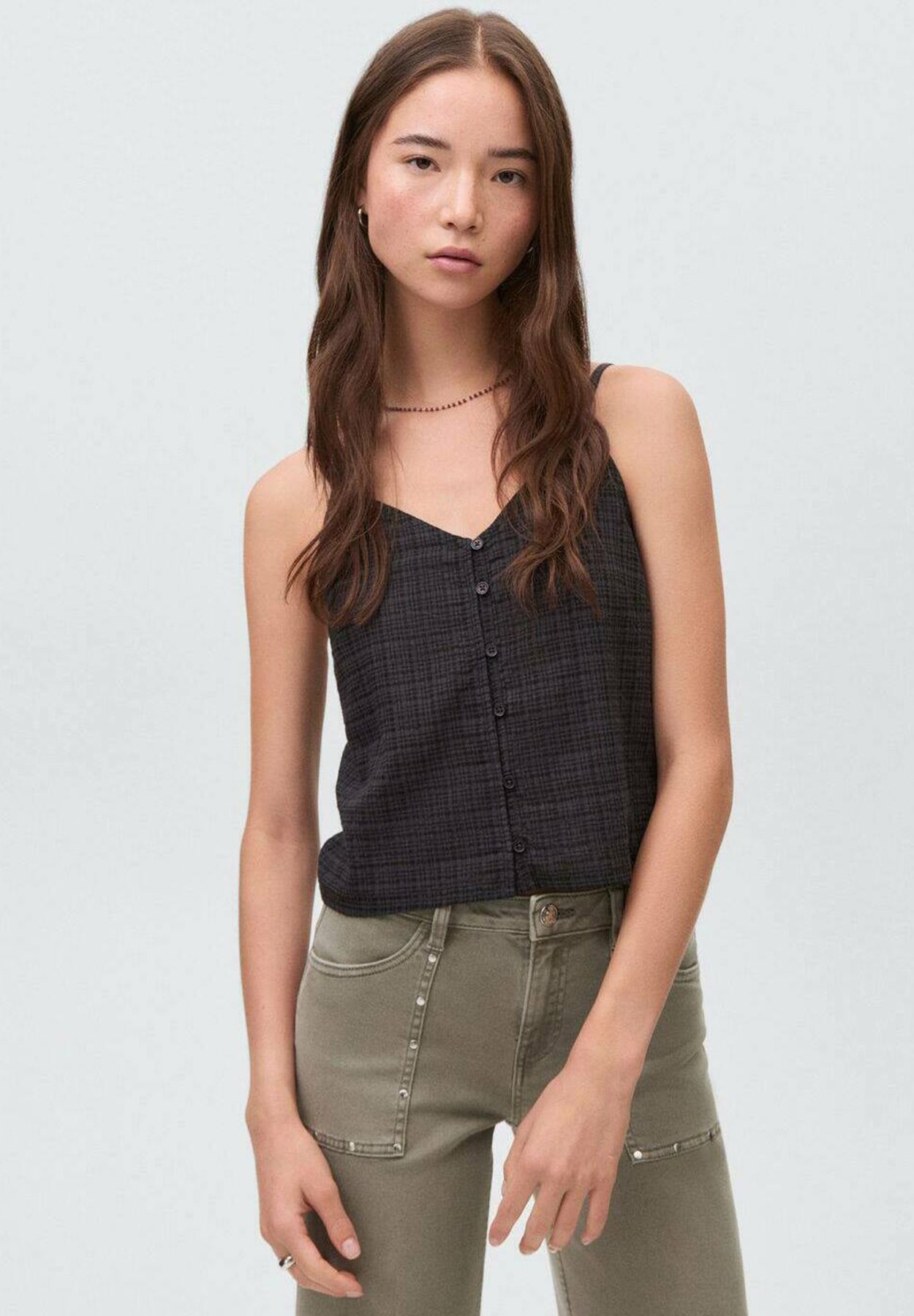 Mango Kids TEEN - Jeansy dzwony - jasnozielone