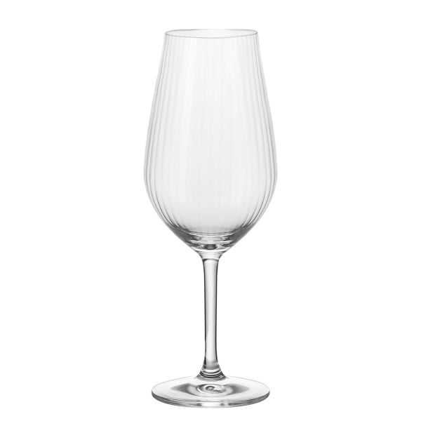 4X Kieliszki Kryształowe Do Wina Szampana Eleganckie Szklane 520 Ml Zestaw