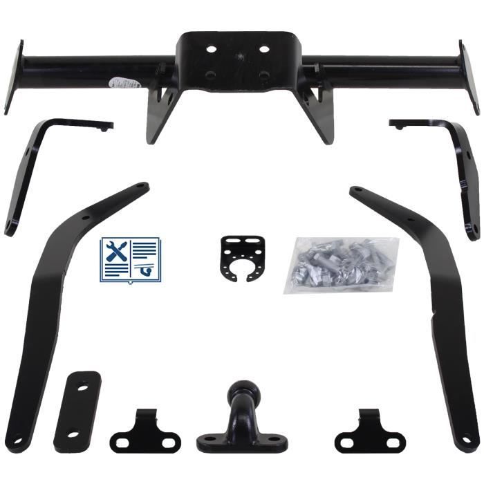 Enganche de remolque - BRINK - Opel COMBO - Rótula estándar - Cableado de 13 pines - Peso sobre la lanza: 74 kg
