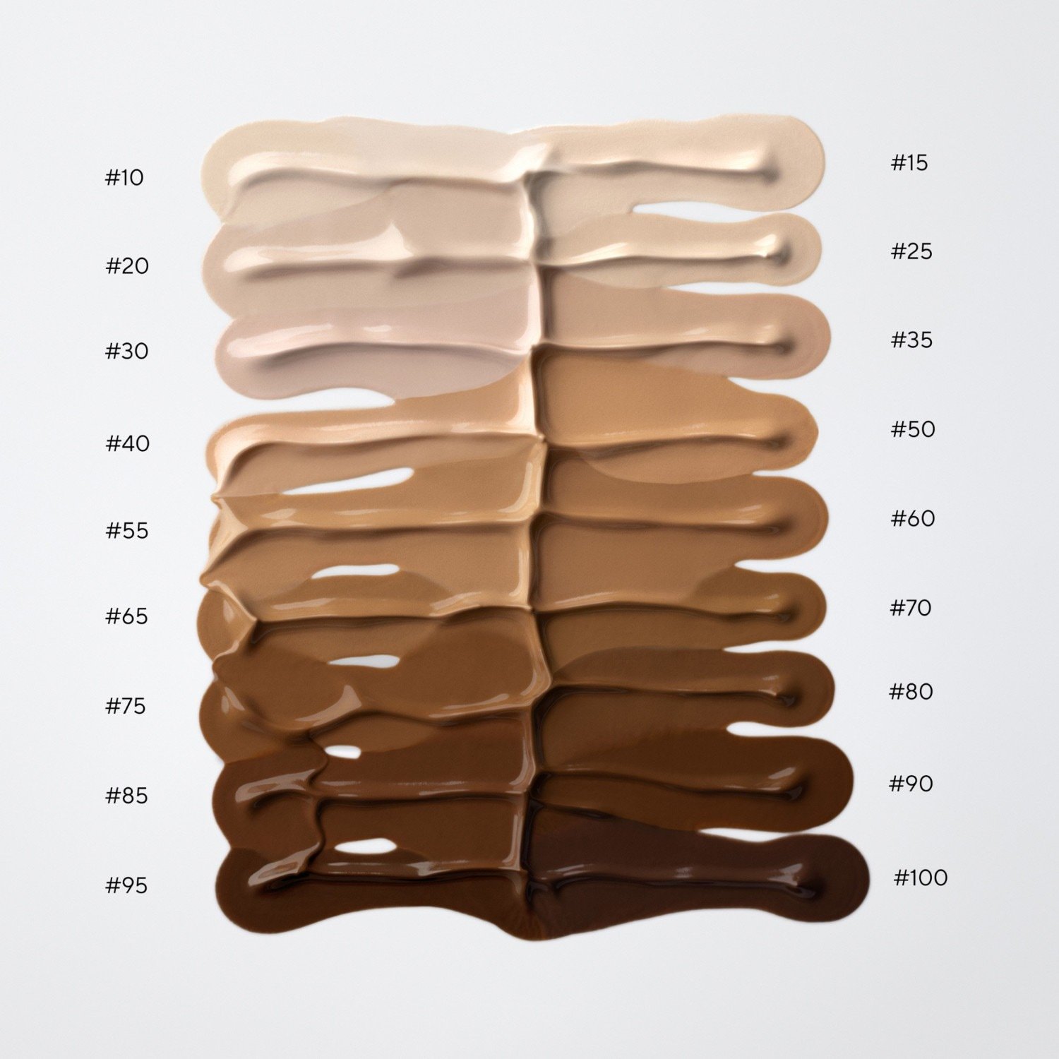 MÁDARA Foundation SKINONYM pusmatējošais peptīdu tonālais krēms, No. 15 HOURS - 30 ml