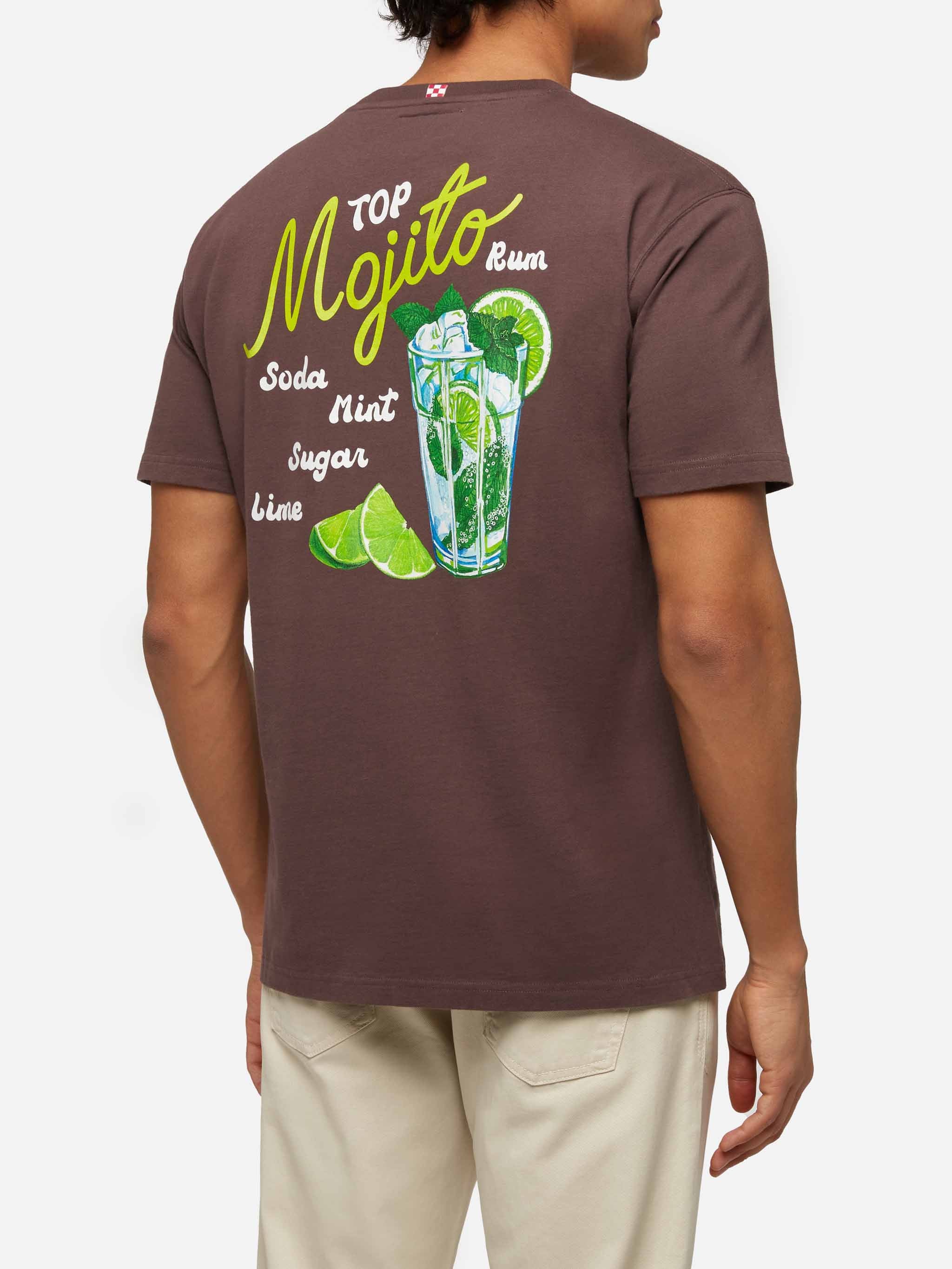 T-shirt d'hiver en coton imprimé mojito Arnott's