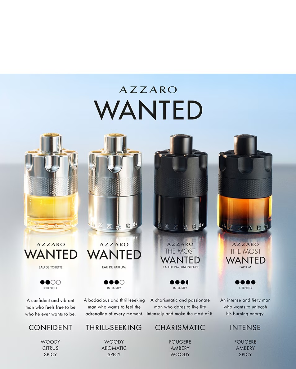 AZZARO WANTED EAU DE PARFUM MANNEN