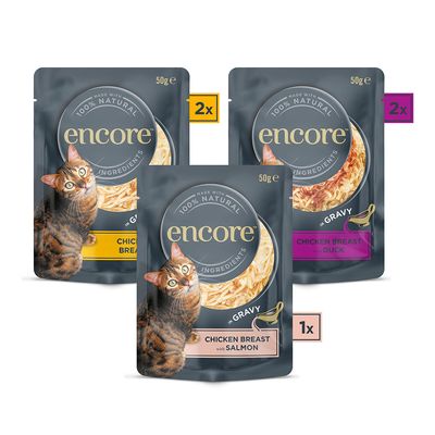 Encore Kattenjusmix Zakjes 5 x 50 g