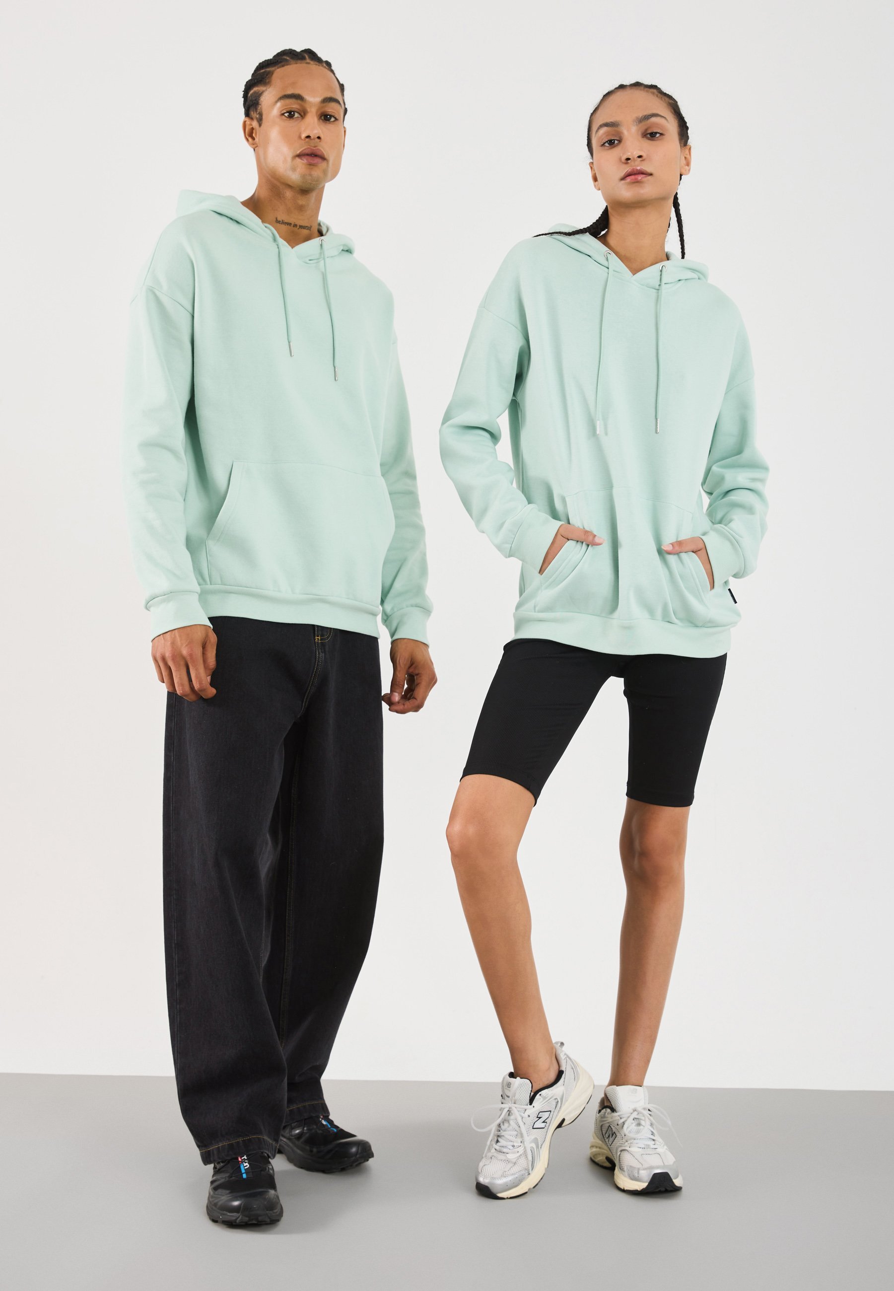 YOURTURN UNISEX - Hoodie - mint