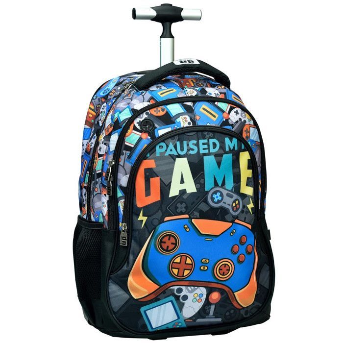 Gamer Play 48 CM Wheeled Backpack - Schoolbag