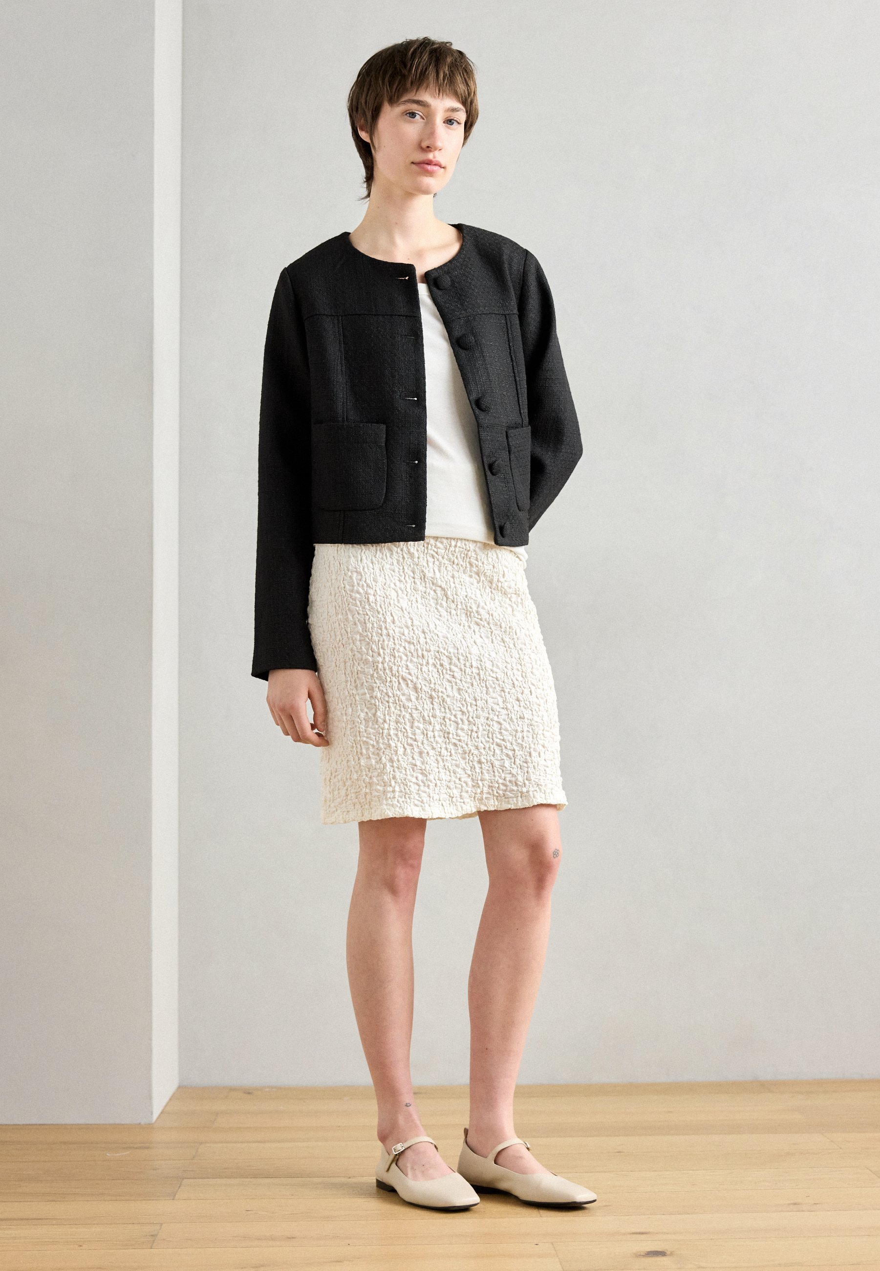 Lindex rok Myra - Nauwsluitende rok - gebroken wit