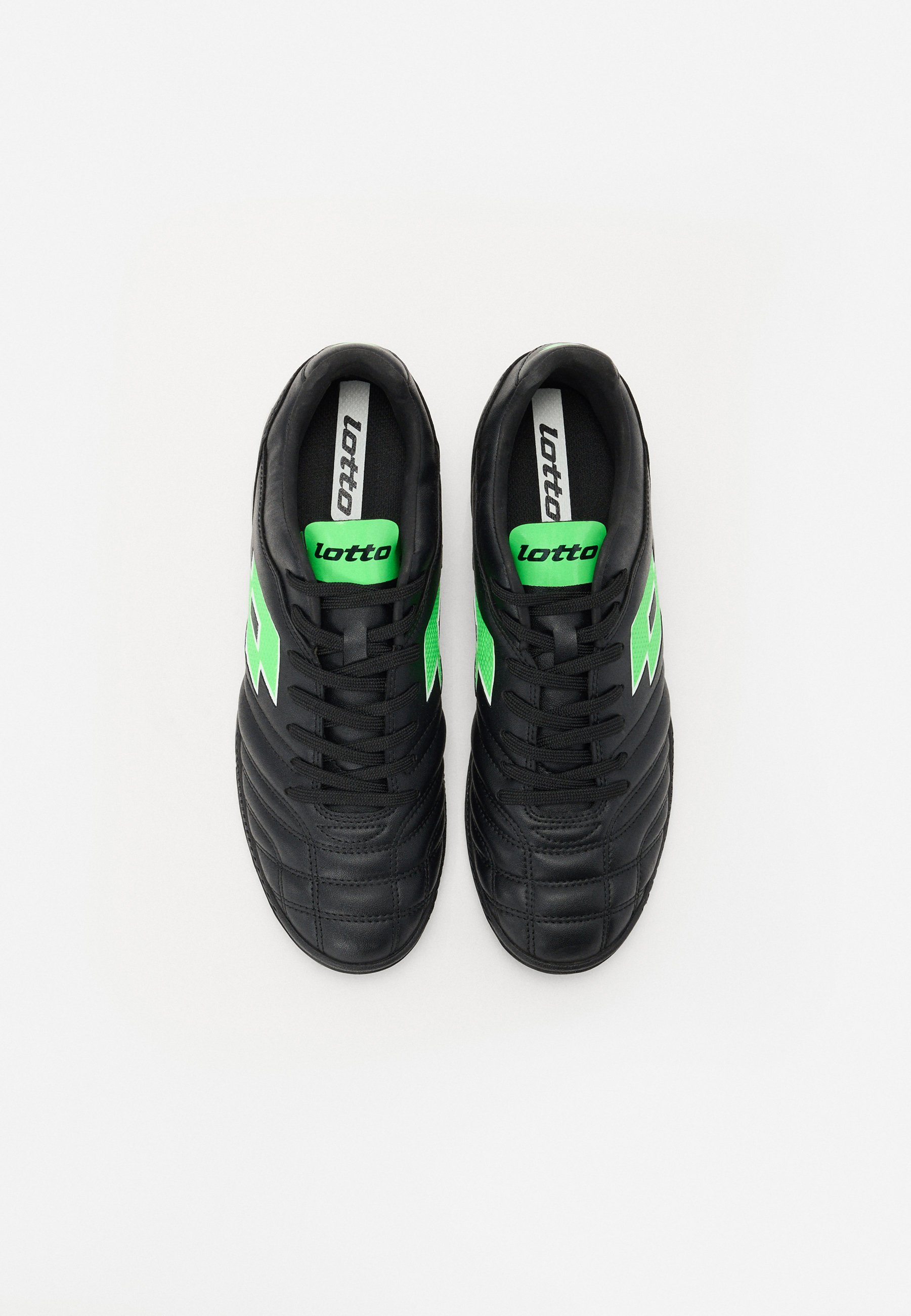 Lotto STADIO 705 TF UNISEX - Rasenfußballschuhe - schwarz/grün