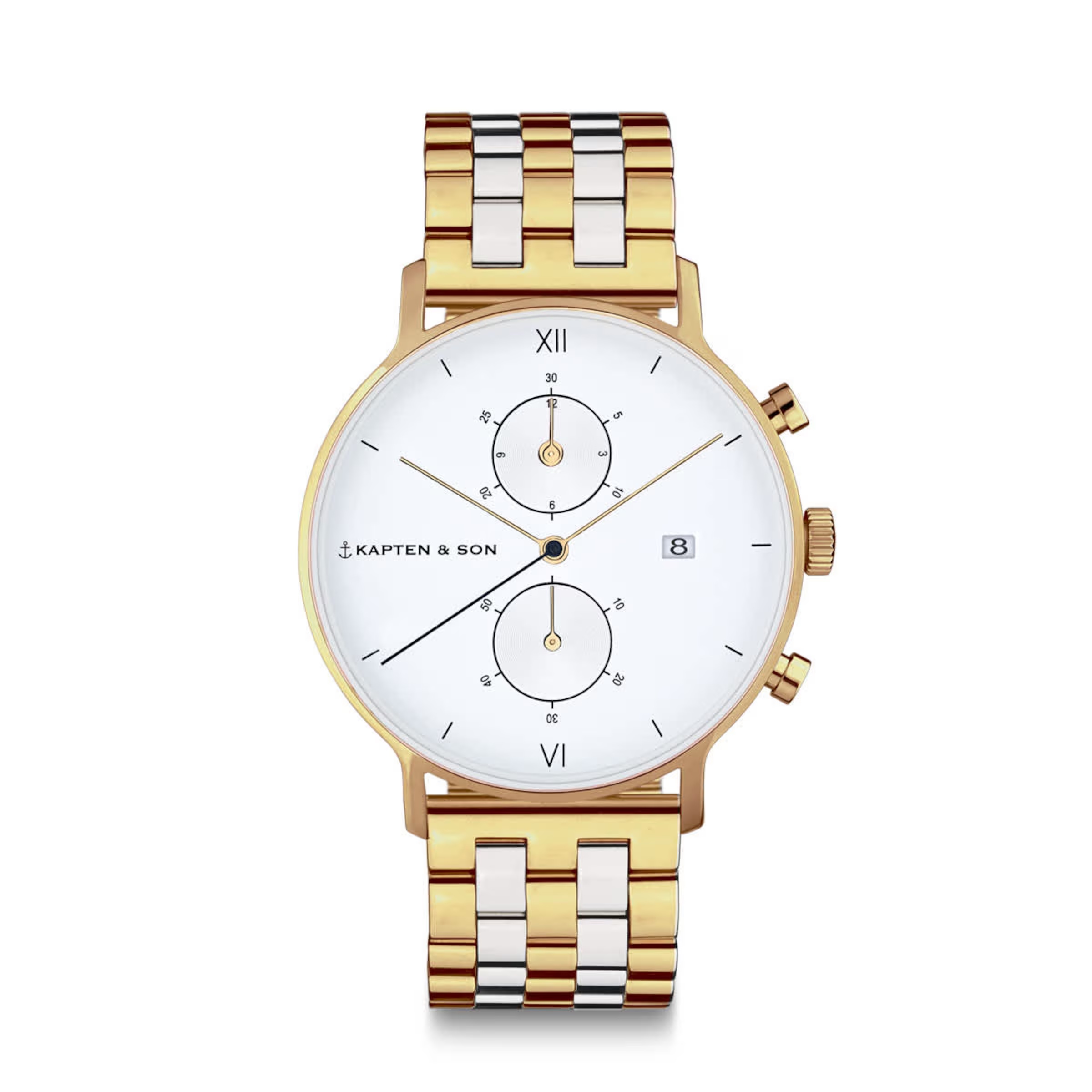 Chrono Gold Bicolore Acier
