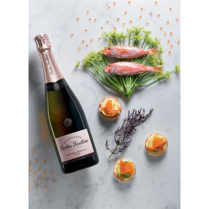Nicolas Feuillatte Grande Réserve Rosé Champagner - 37,5 cl