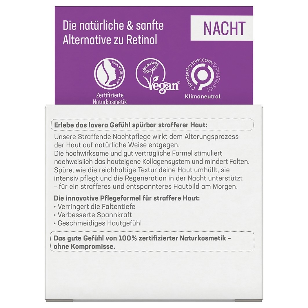 lavera nachtcreme 3-flash Hyaluron & Bakuchiol - 50 ml