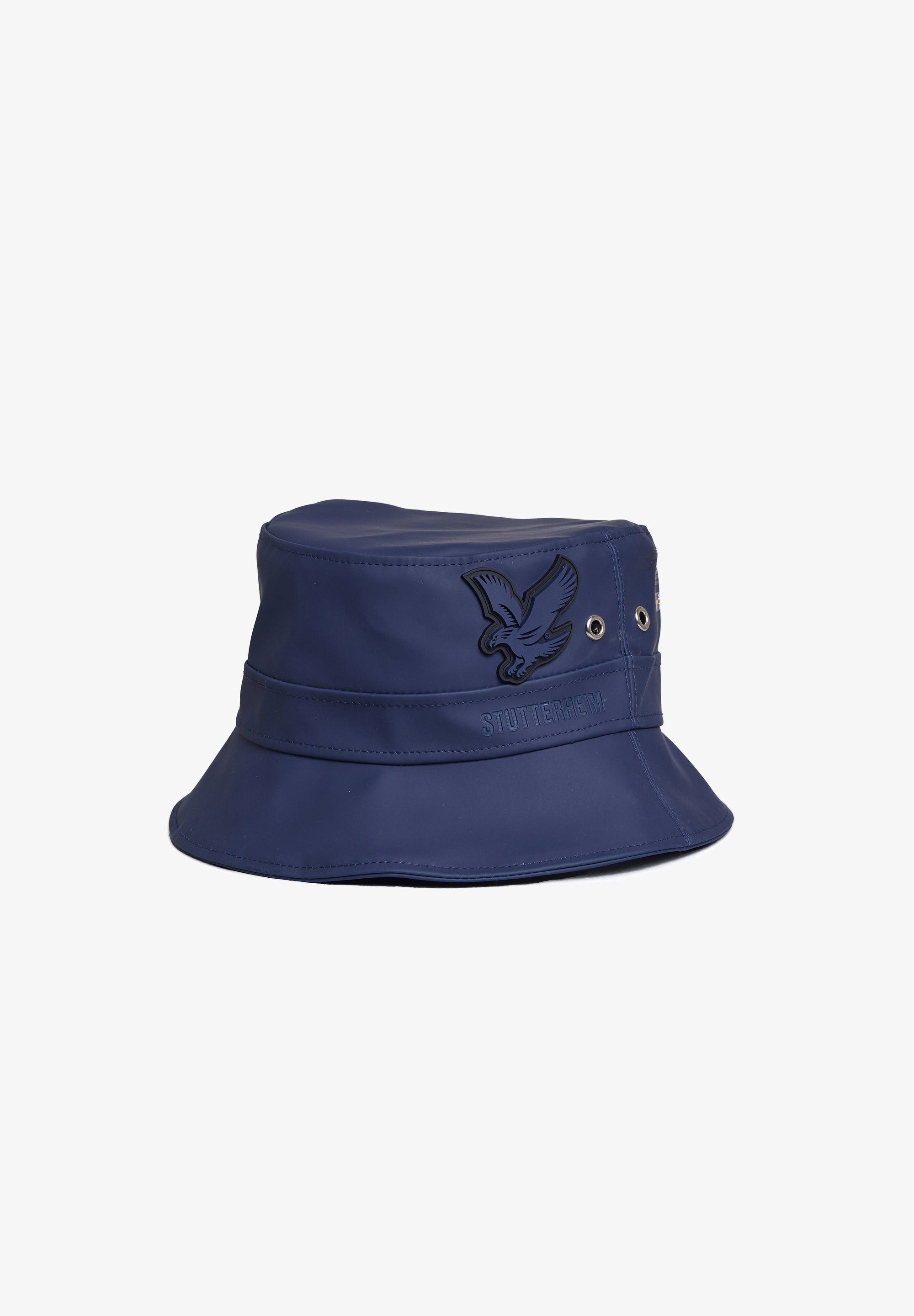 Stutterheim STUTTERHEIM X LYLE & SCOTT BUCKET HAT - Chapeau - black