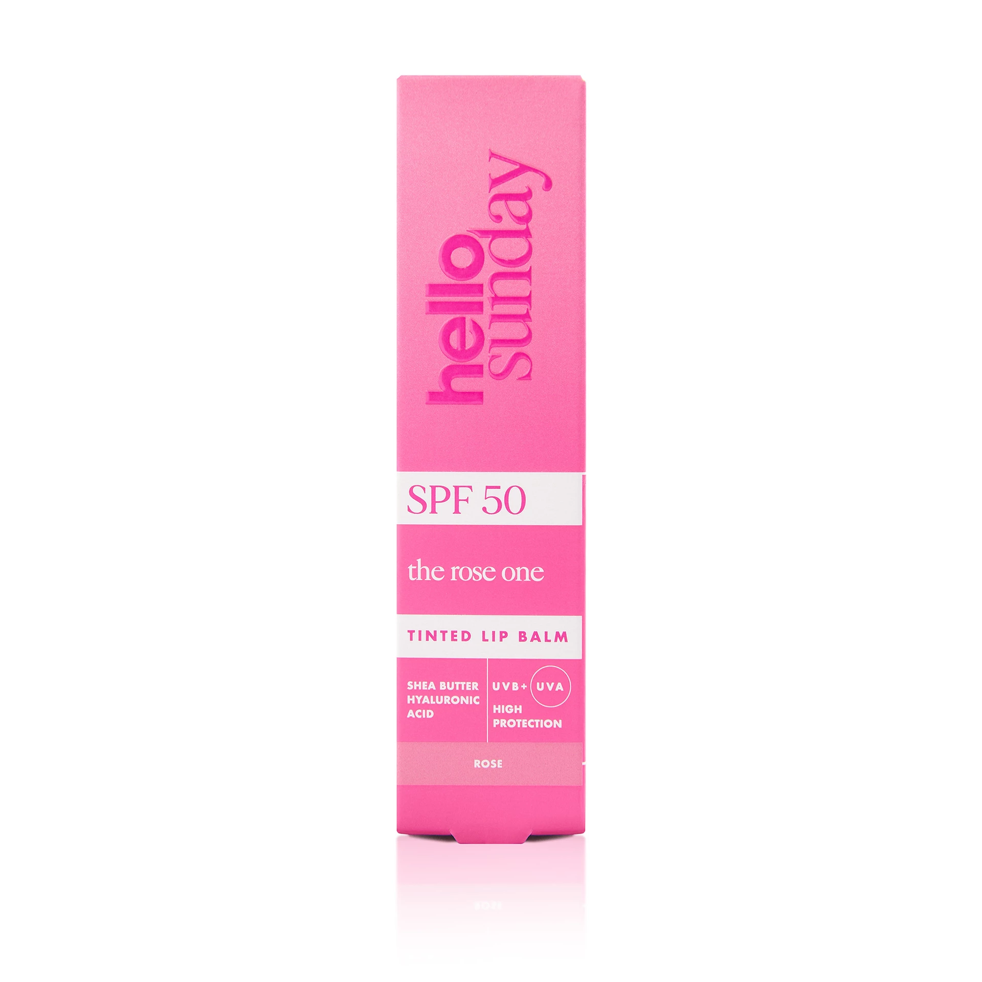 The Rose One - Tónovaný balzám na rty SPF50 Rose - Hello Sunday