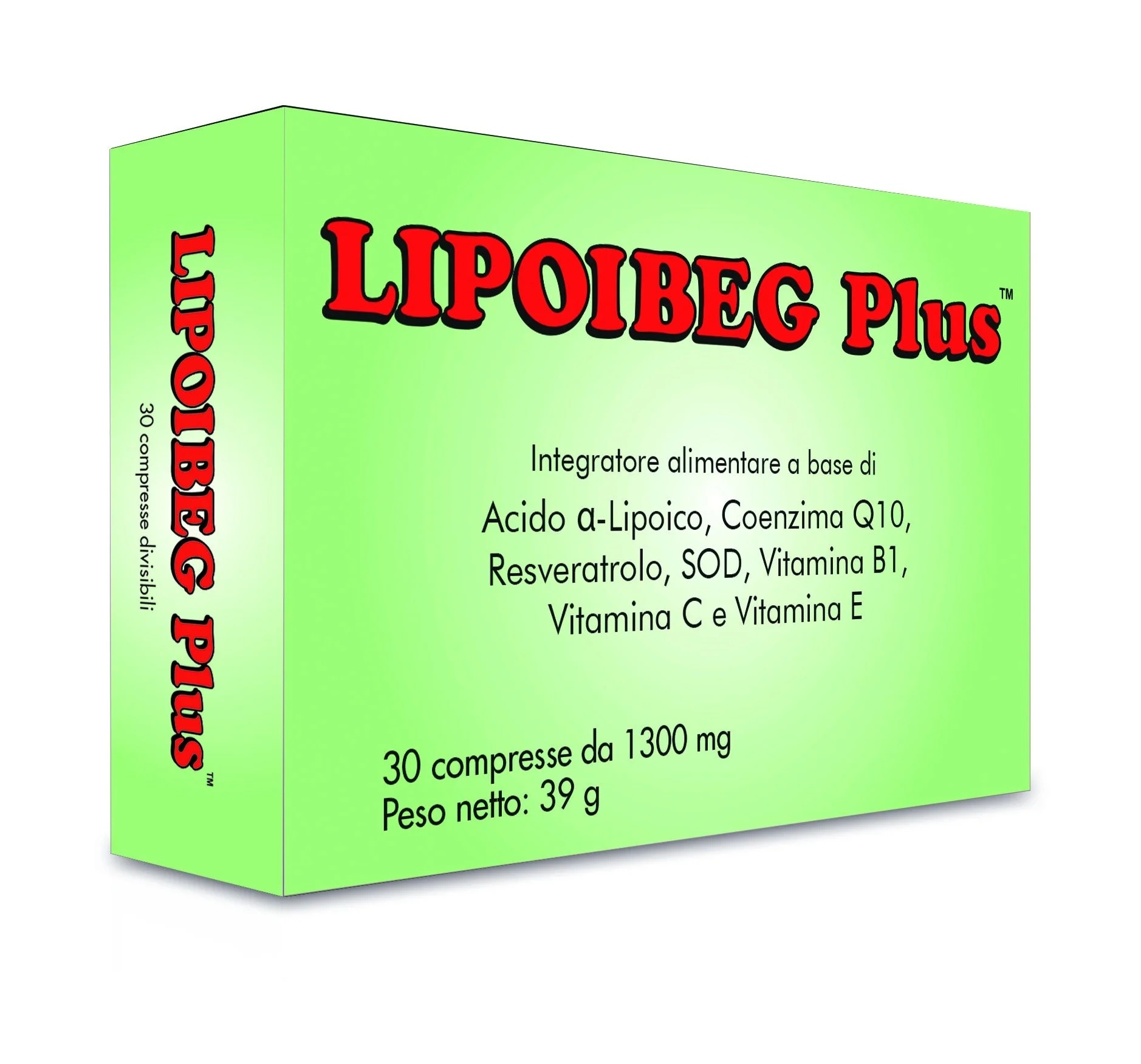Complemento alimenticio INTERFARMAC Lipoibeg Plus, 30 comprimidos