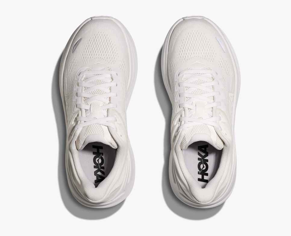 HOKA Bondi 9 Weiß/Weiß