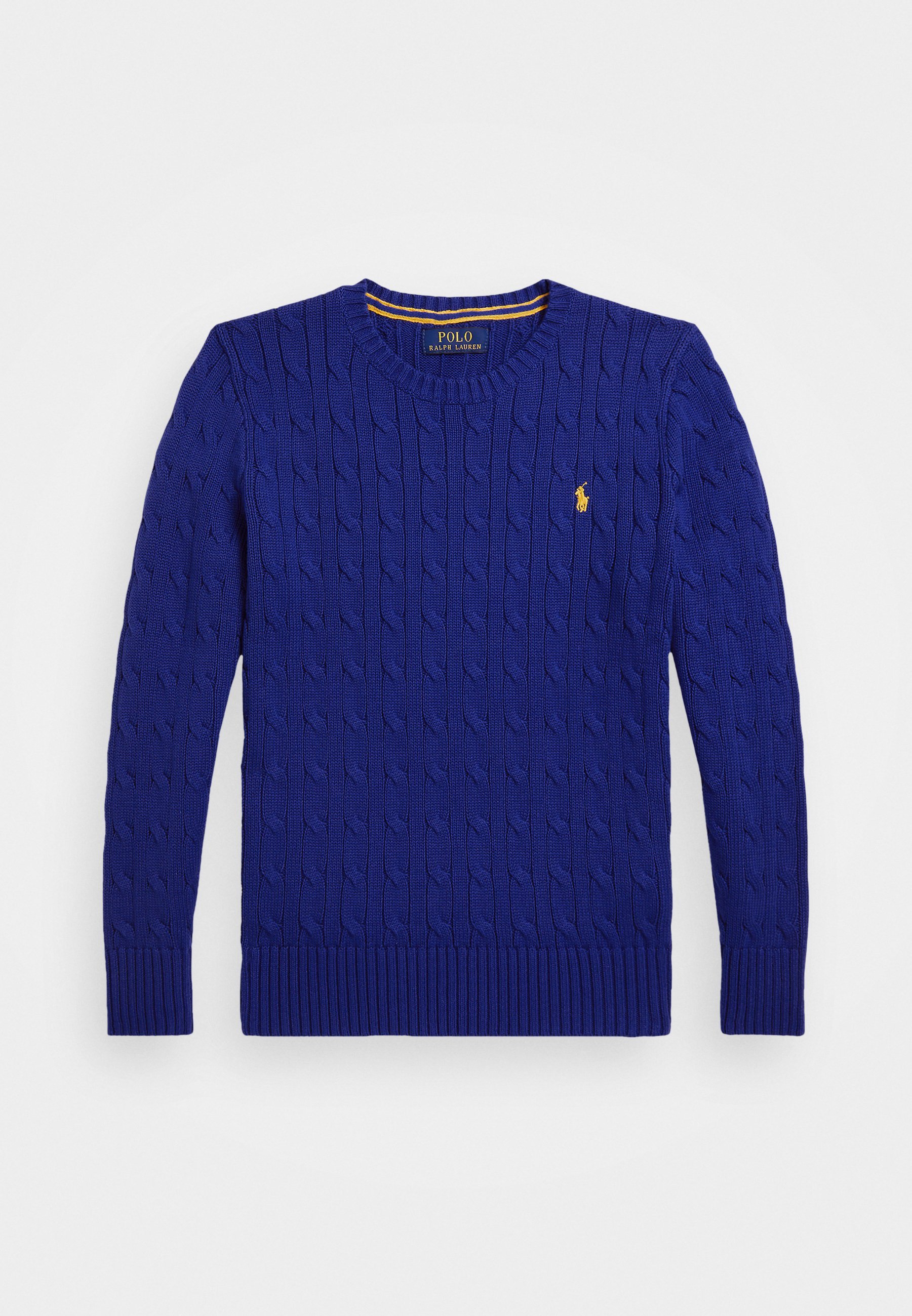 Maglione in cotone a trecce Polo Ralph Lauren - Maglione - azzurro classico