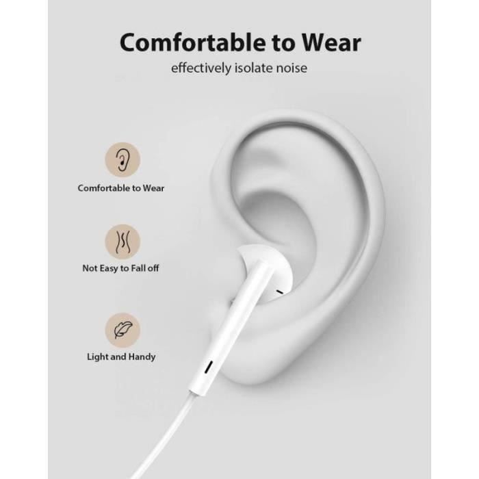 Cuffie in-ear - Huawei - USB Type-C - Bassi stereo - Microfono - Cablate