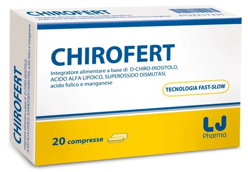 LJ PHARMA Chirofert 20 Tabletten für die Eierstockgesundheit