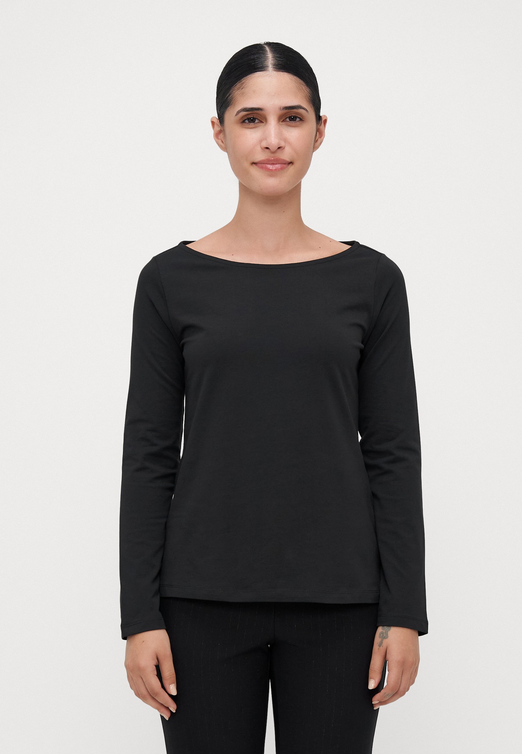 Anna Field Petite 2-pack - Top met lange mouwen - zwart/wit