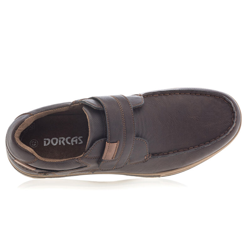 Brune loafers/båtsko til herre