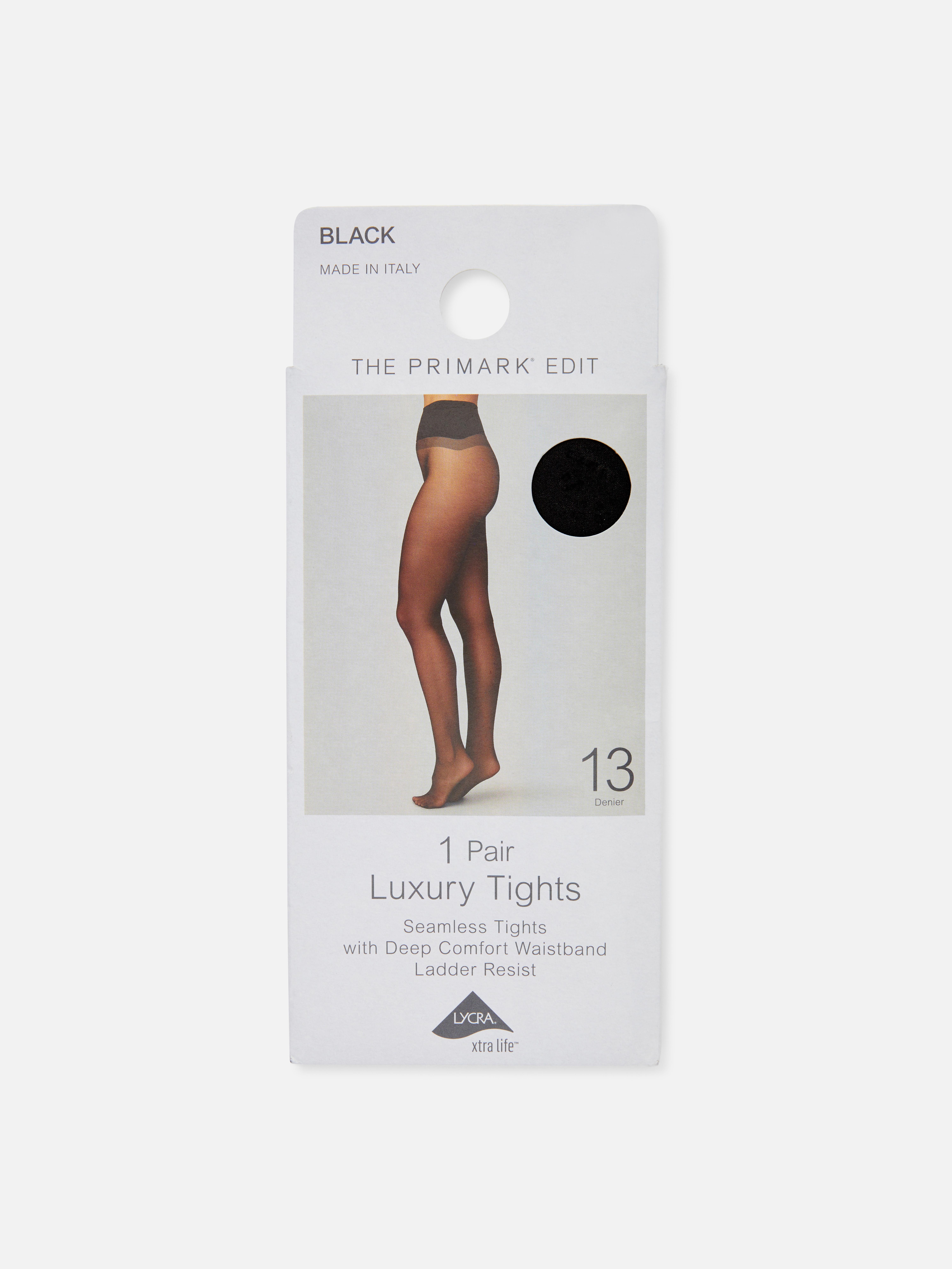 Colanții Panty Edit Luxury, fără cusături, rezistenți la uzură, din 13 denieri, îți completează ținuta.